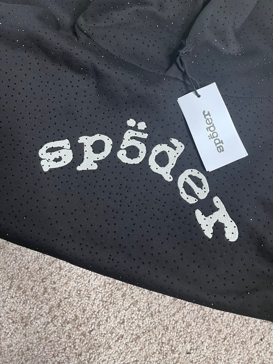 Brand New - Spyder Worldwide Black Spider Hoodie w Rhinestones - Size S